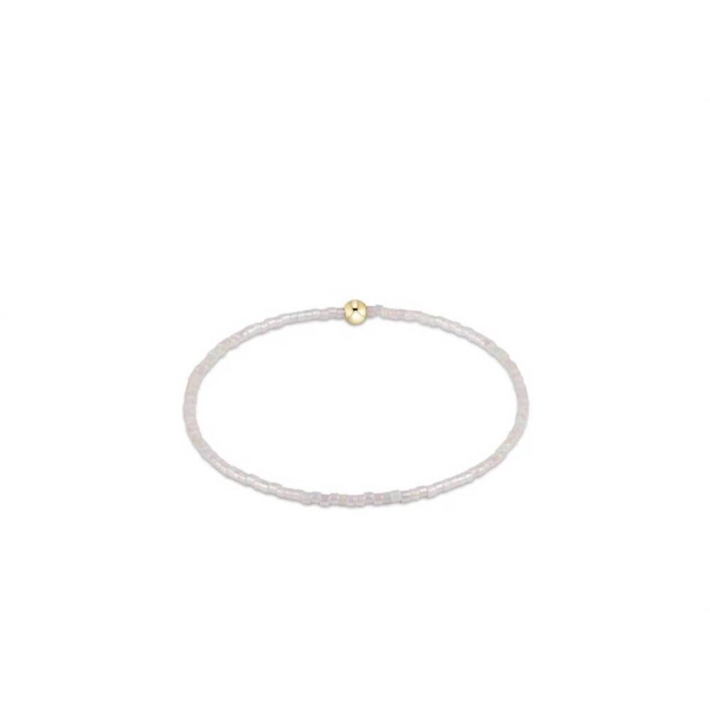 NEW ENEWTON hope unwritten bracelets in white